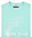 Stone Island Tshirt Turqouise Print