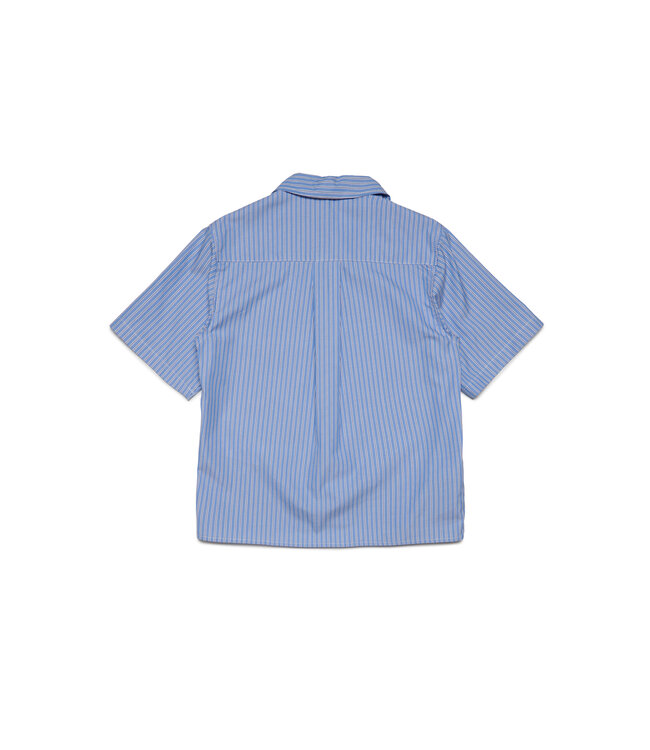 Dsquared Overhemd Gestreept Met Denim Zak