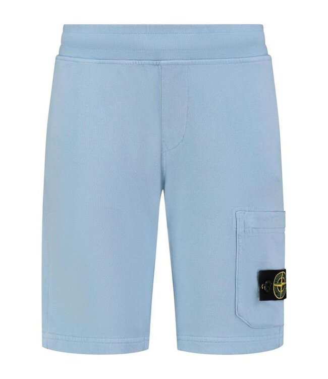 Stone Island Korte Broek Lichtblauw