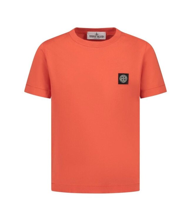 Stone Island Tshirt Oranje/Rood