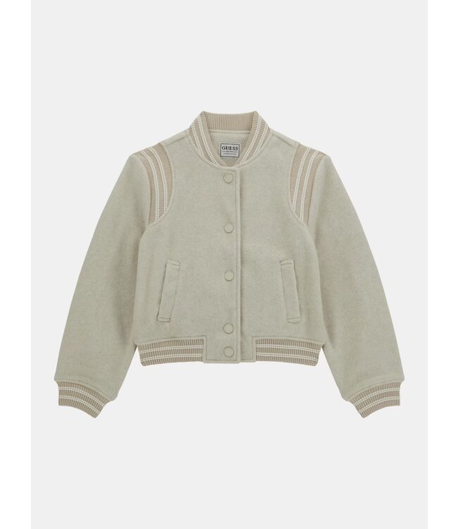 Guess Baseball Jacket Soft Beige