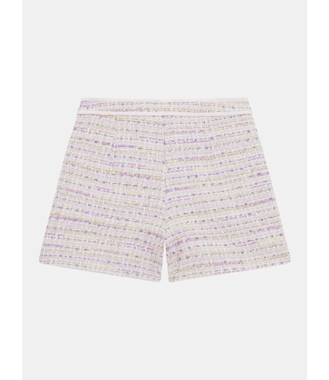Guess Tweed Korte Broek Lila