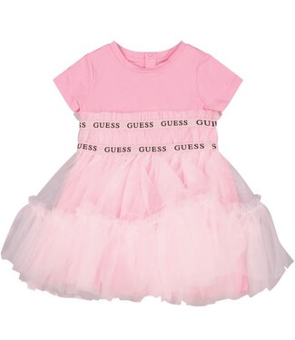 Guess Tule Jurk Roze