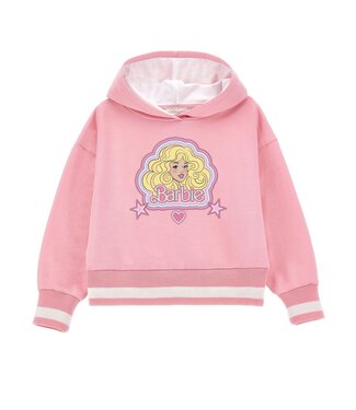 Monnalisa Barbie Hoodie Roze Glitters