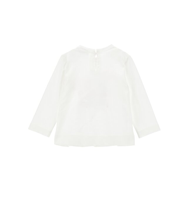 Monnalisa Shirt lange mouwen beer met pet