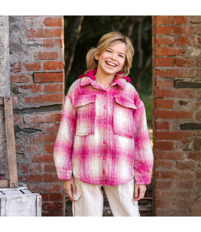 Magil Geruite Jas Roze