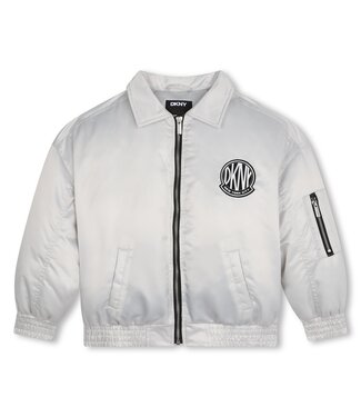 DKNY Bomber Jas Licht Grijs