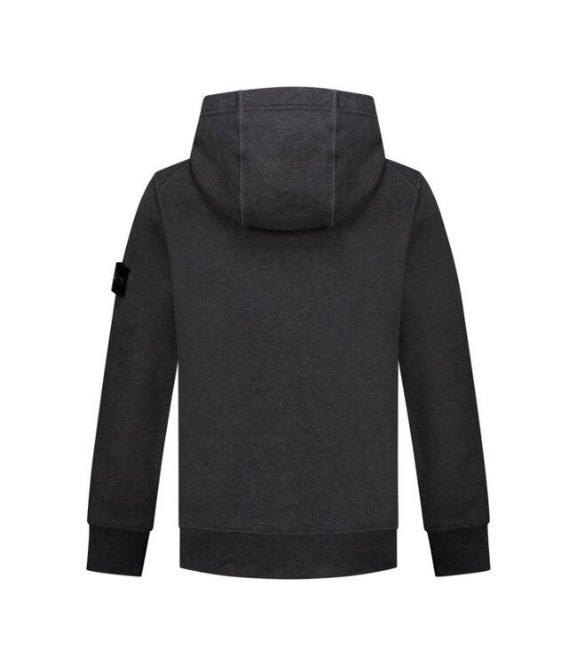 Stone Island Felpa Hoodie Melange Grey