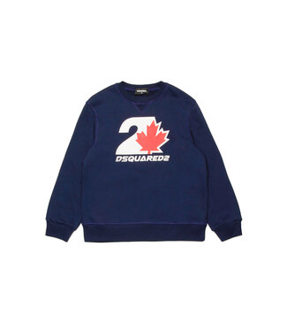 Dsquared D2S832U RELAX FELPA DONKERBLAUW
