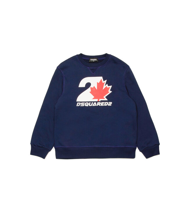 Dsquared D2S832U RELAX FELPA DONKERBLAUW