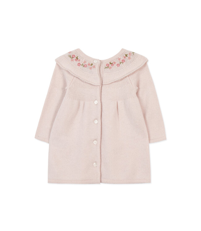 Tartine et Chocolat Gebreide Jurk Roze