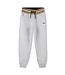 Boss Joggingpak Grijs met Beige/Witte bies