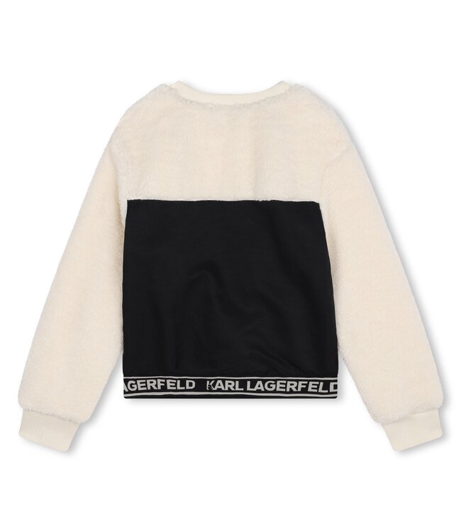 Karl Lagerfeld Sweater met Teddy