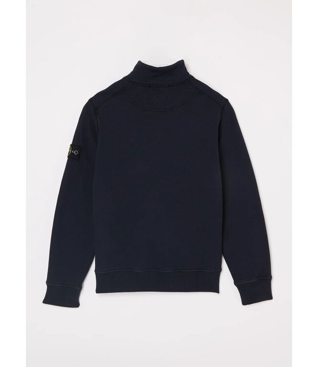 Stone Island Felpa Sweater Met Rits Navy Blue