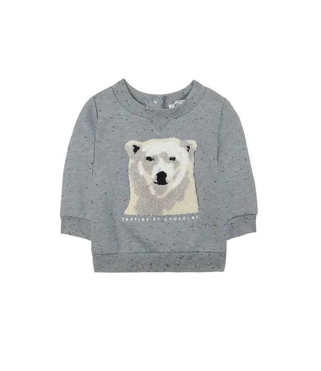 Tartine et Chocolat Sweater met ijsbeer