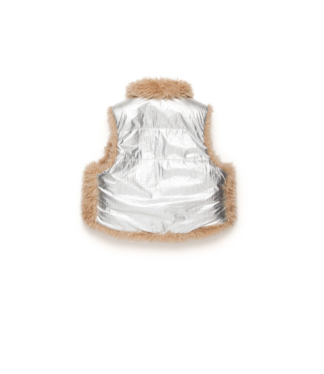 Diesel Body Warmer Zilver