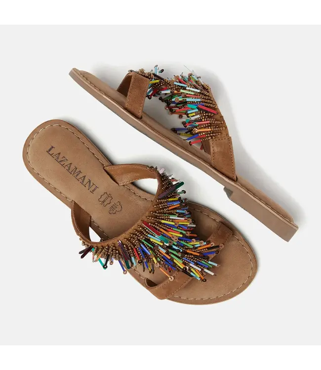 Lazamani Freya Suede Dames Slippers