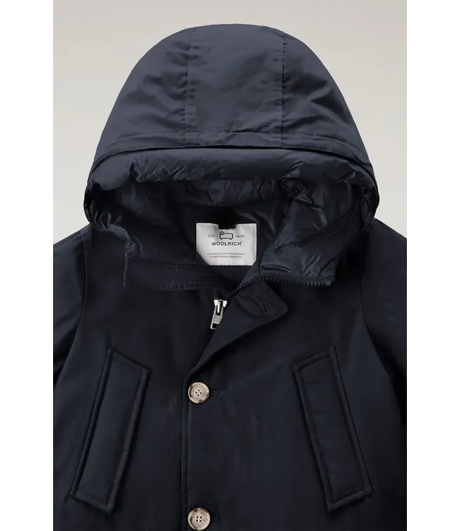 Woolrich ARCTIC PARKA BOYS MELTON BLUE