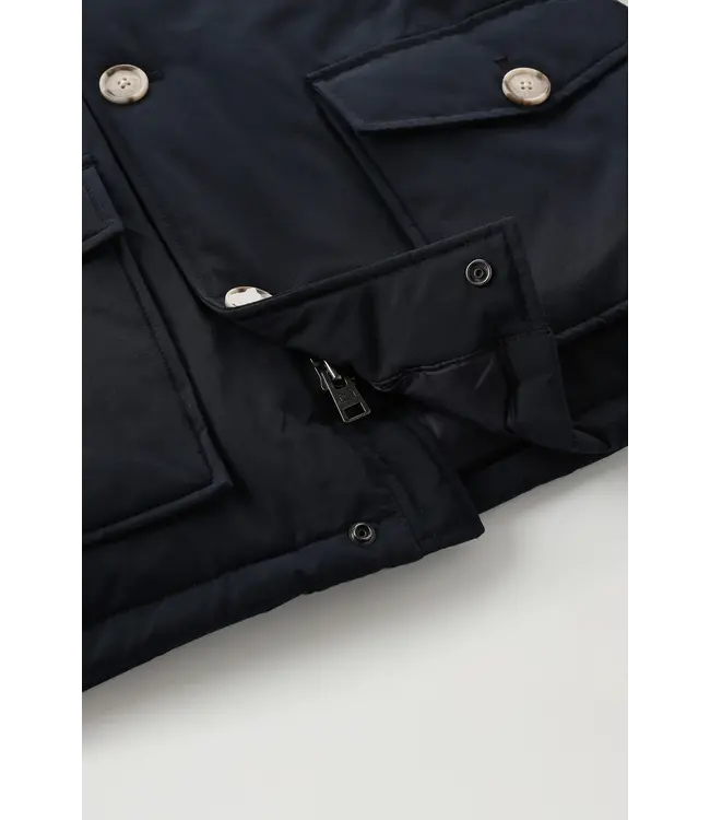 Woolrich ARCTIC PARKA BOYS MELTON BLUE