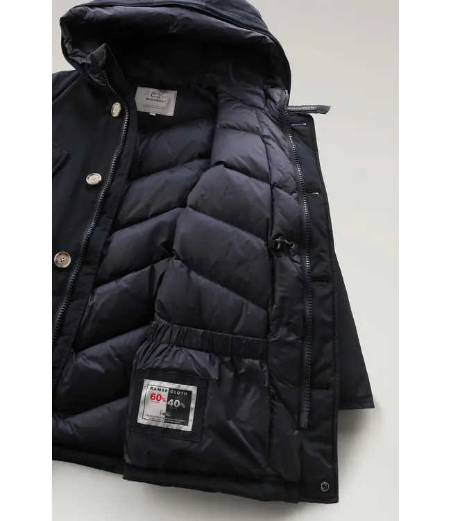 Woolrich ARCTIC PARKA BOYS MELTON BLUE
