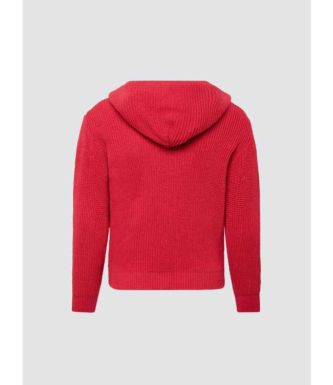 Jacob Cohen Junior Maglia Con Cappuccio Rosso