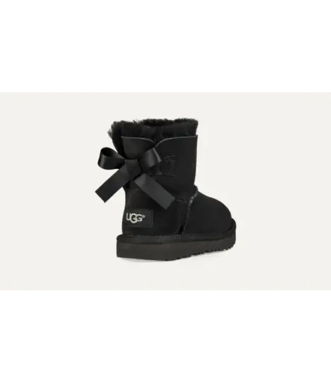 UGG T MINI BAILEY BOW II BLACK