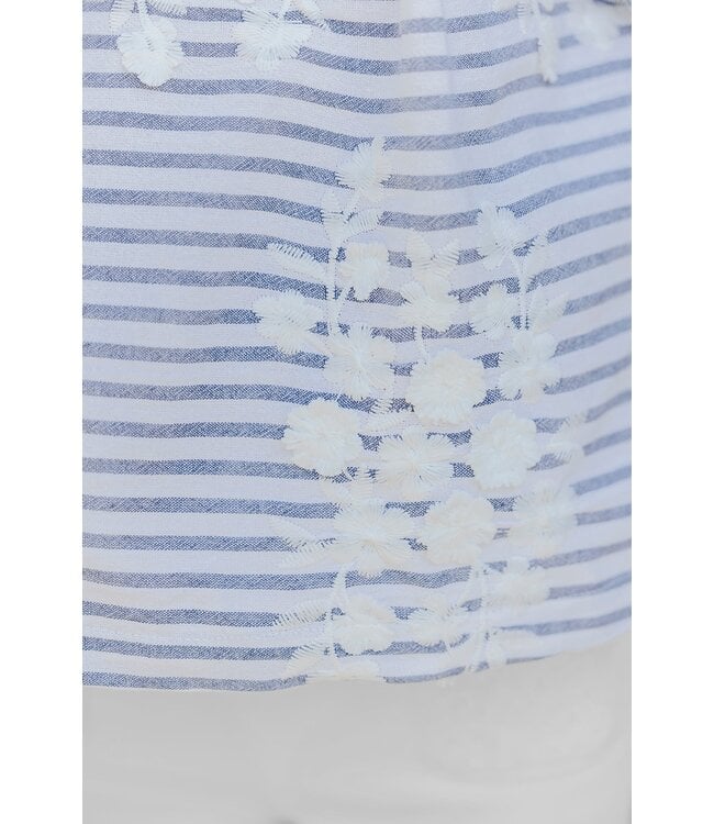 Tartine et Chocolat Tuniek Donkerblauw/Ecru