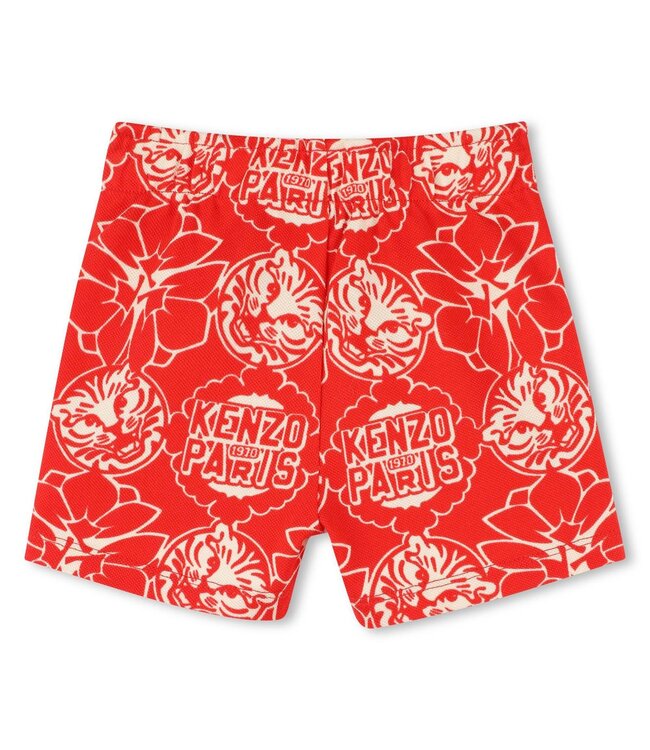 KENZO Baby Korte Broek Kenzo Paris Rood