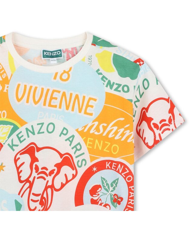 KENZO T-Shirt 4 Print Kenzo