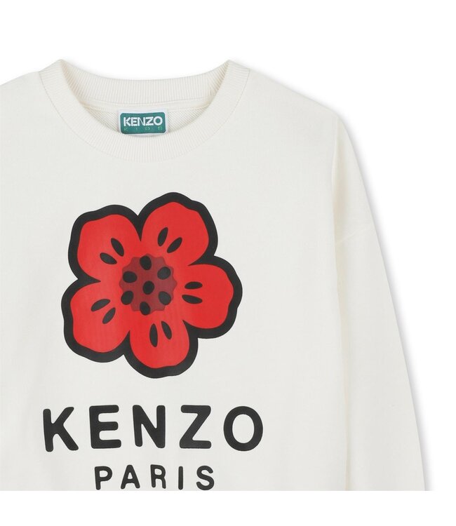KENZO Sweater Wit Kenzo Bloem
