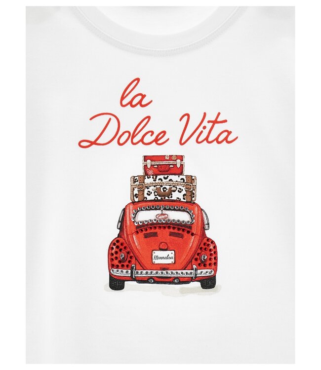 Monnalisa T-Shirt La Dolce Vita