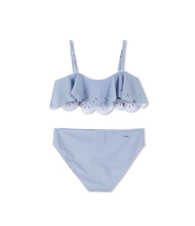 Chloe Bikini Blauw/Wit Gestreept Chloe