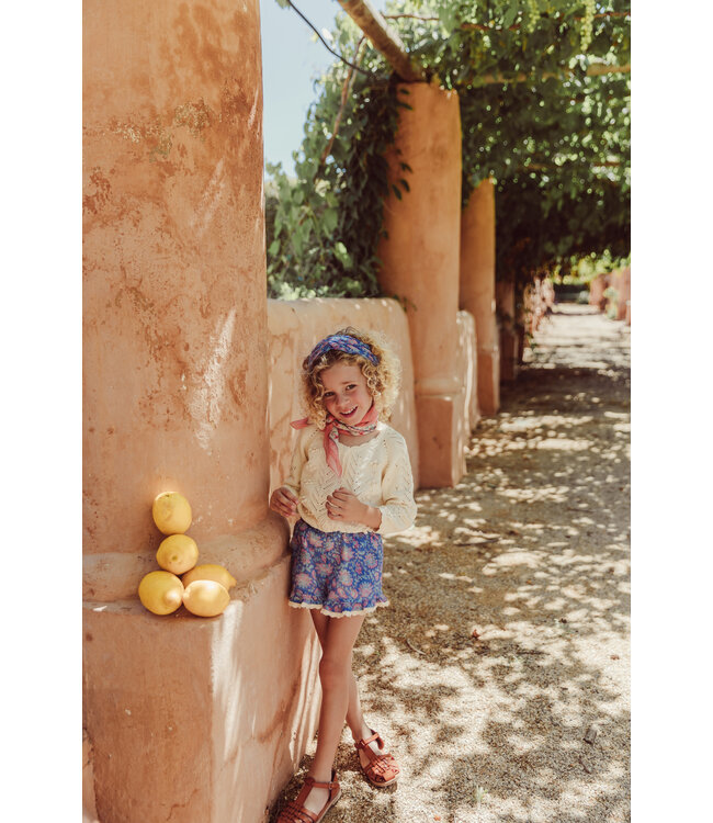 Louise Misha Short Vallaloid Blue Capri Cove