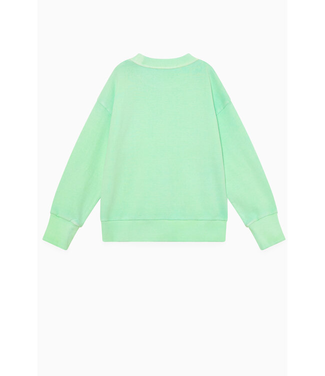 Patrizia Pepe Sweater Neon Groen Patrizia Pepe