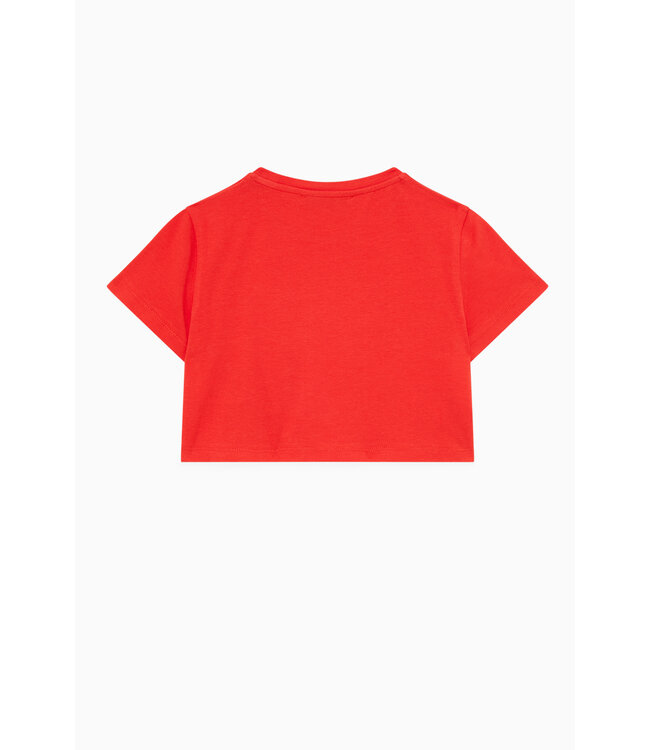 Patrizia Pepe 2 Delige Set T-Shirt + Short Rood