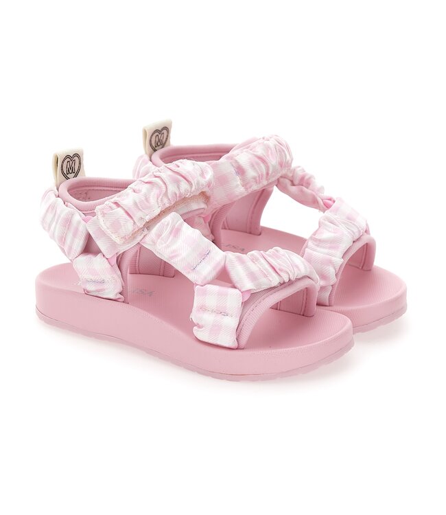 Monnalisa Sandalen Roze Gevlochten