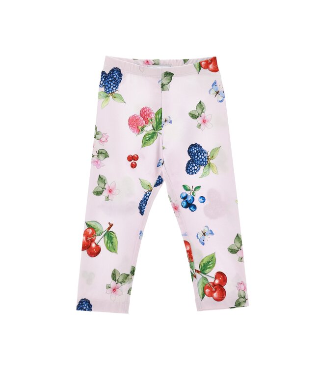 Monnalisa Maxi Shirt + Legging Kersen/Vlinders