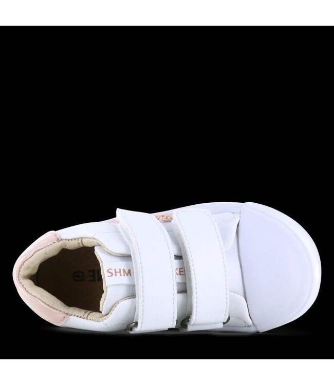 SHOESME Sneaker Shoesme Wit met Roze glitters