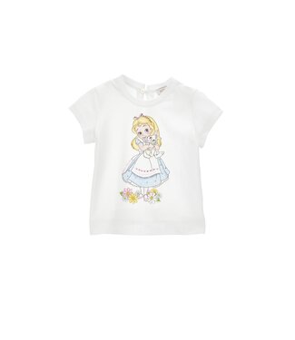 Monnalisa T-Shirt Baby Alice in Wonderland