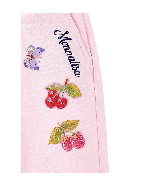 Monnalisa Joggingpak Alice in Wonderland Roze