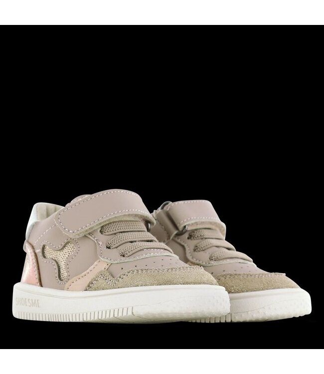 SHOESME Sneaker Shoesme Shiny Bruin/Beige