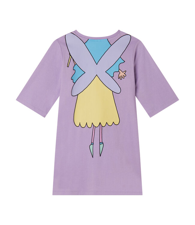 Stella Mccartney T-Shirt Dress Fairy Graphic