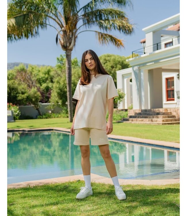 Baron Filou Baron Filou T-Shirt Oversized Backprint CXVIII IBIZA Pearl White