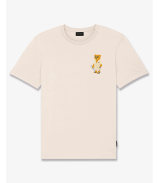 Baron Filou Baron Filou T-Shirt Embroidered Chestprint CXIII Pearl White