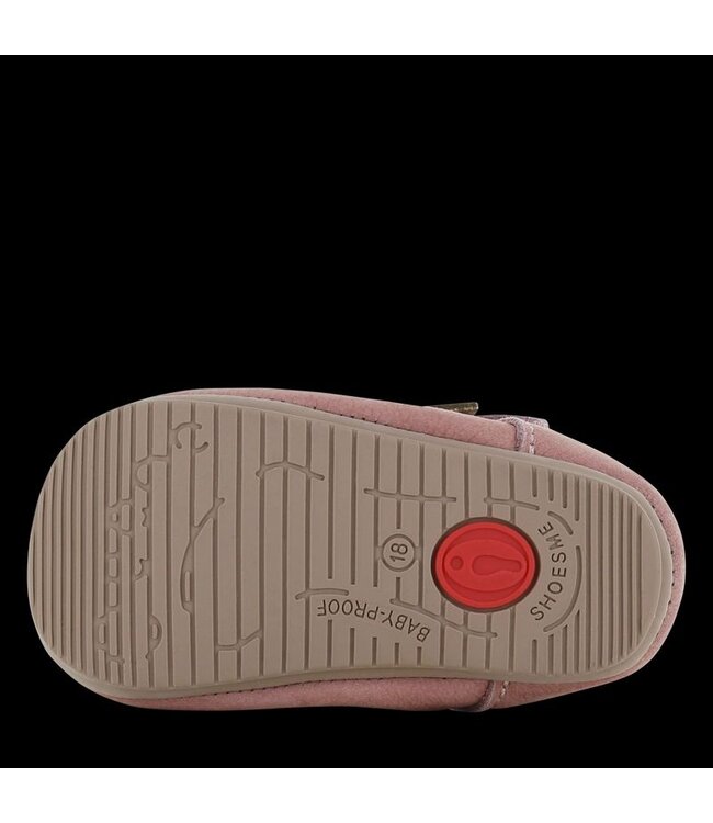 SHOESME Schoentje Old Pink BABY-PROOF T-Band