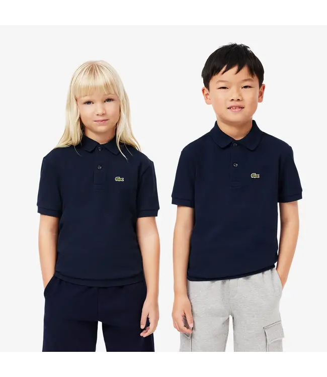 Lacoste Children S/S Best Polo 12 166 Navy Blue