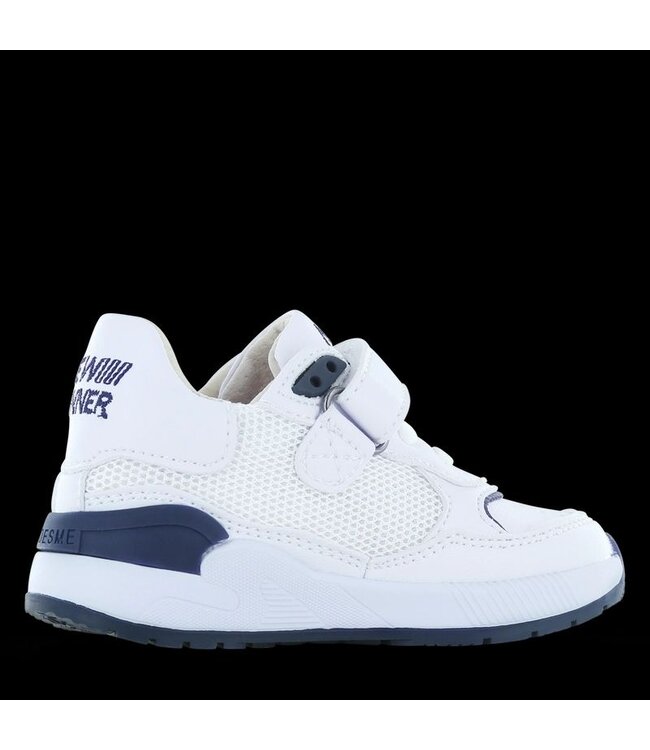 SHOESME Sneaker Wit-Donkerblauw