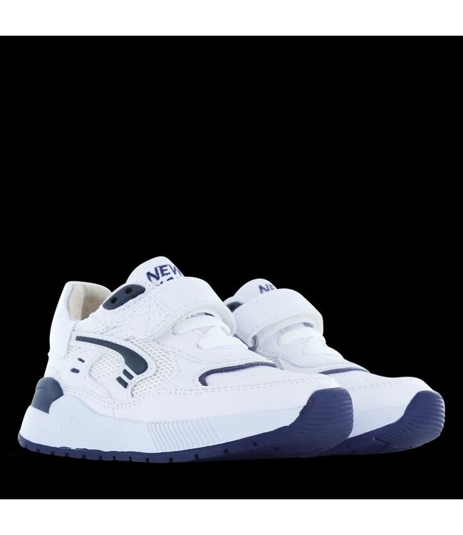 SHOESME Sneaker Wit-Donkerblauw