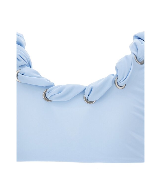 Monnalisa Bikini Lichtblauw met ringen