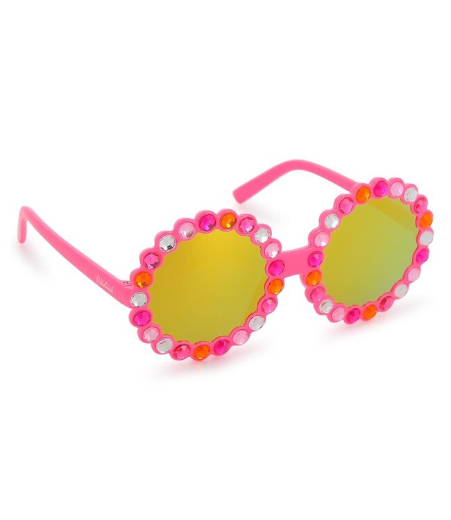 Billieblush Zonnebril Fuchsia met Steentjes